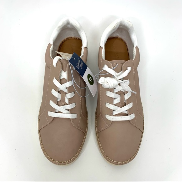 Universal Thread Shaelyn Espadrille Tan Lace Up Boho Sneaker With Memory Foam - Picture 14 of 16